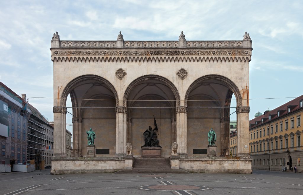 Feldherrnhalle und Odeonsplatz, München