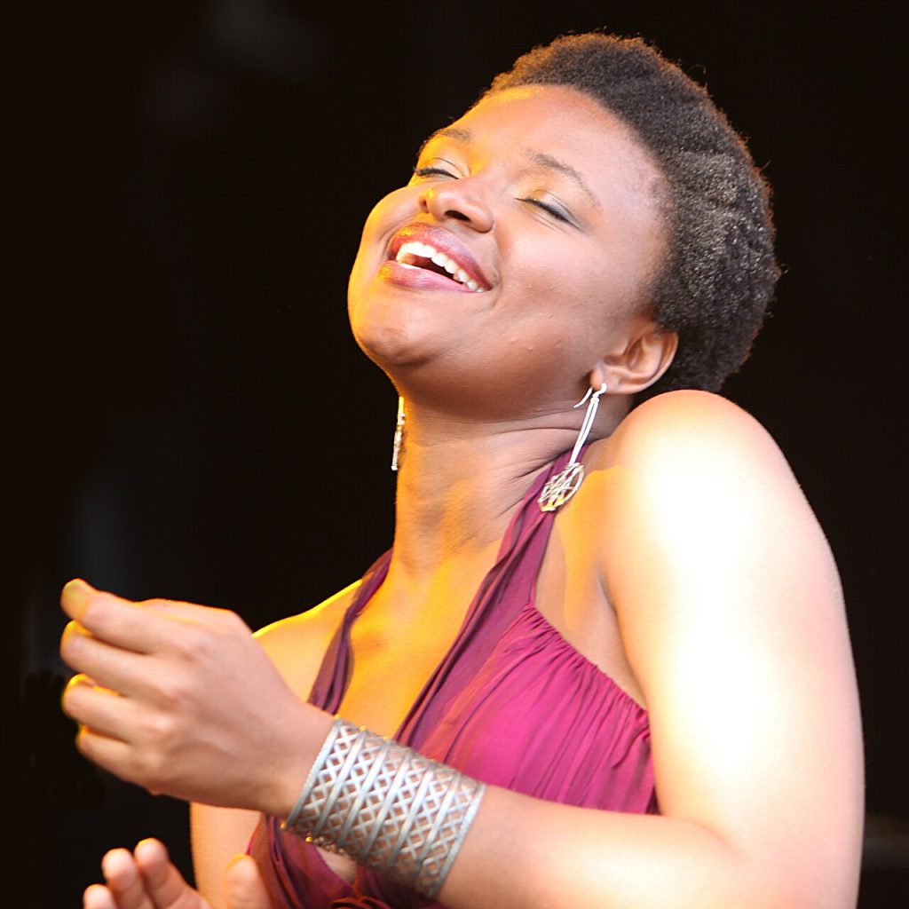 Sängerin Lizz Wright beim Stockholm Jazz Festival 2009